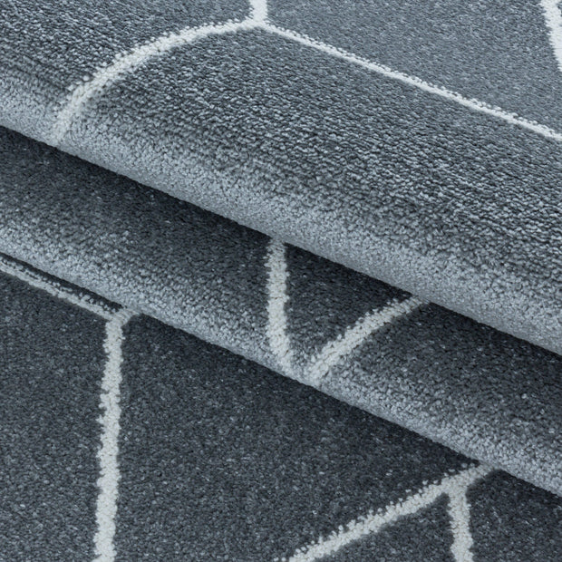 Passatoia Efor 3715 Geometric Grigio (3)