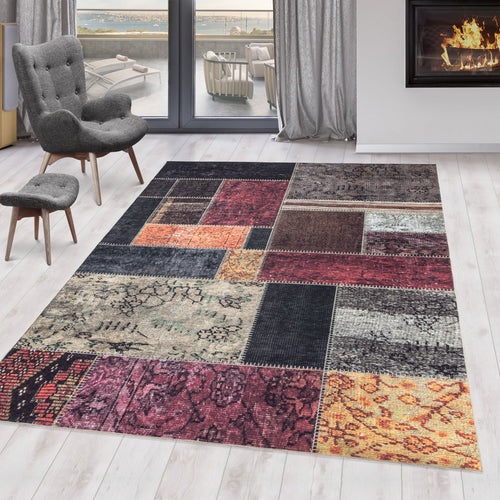 Passatoia Fiesta 4302 Patchwork multicolore (1)