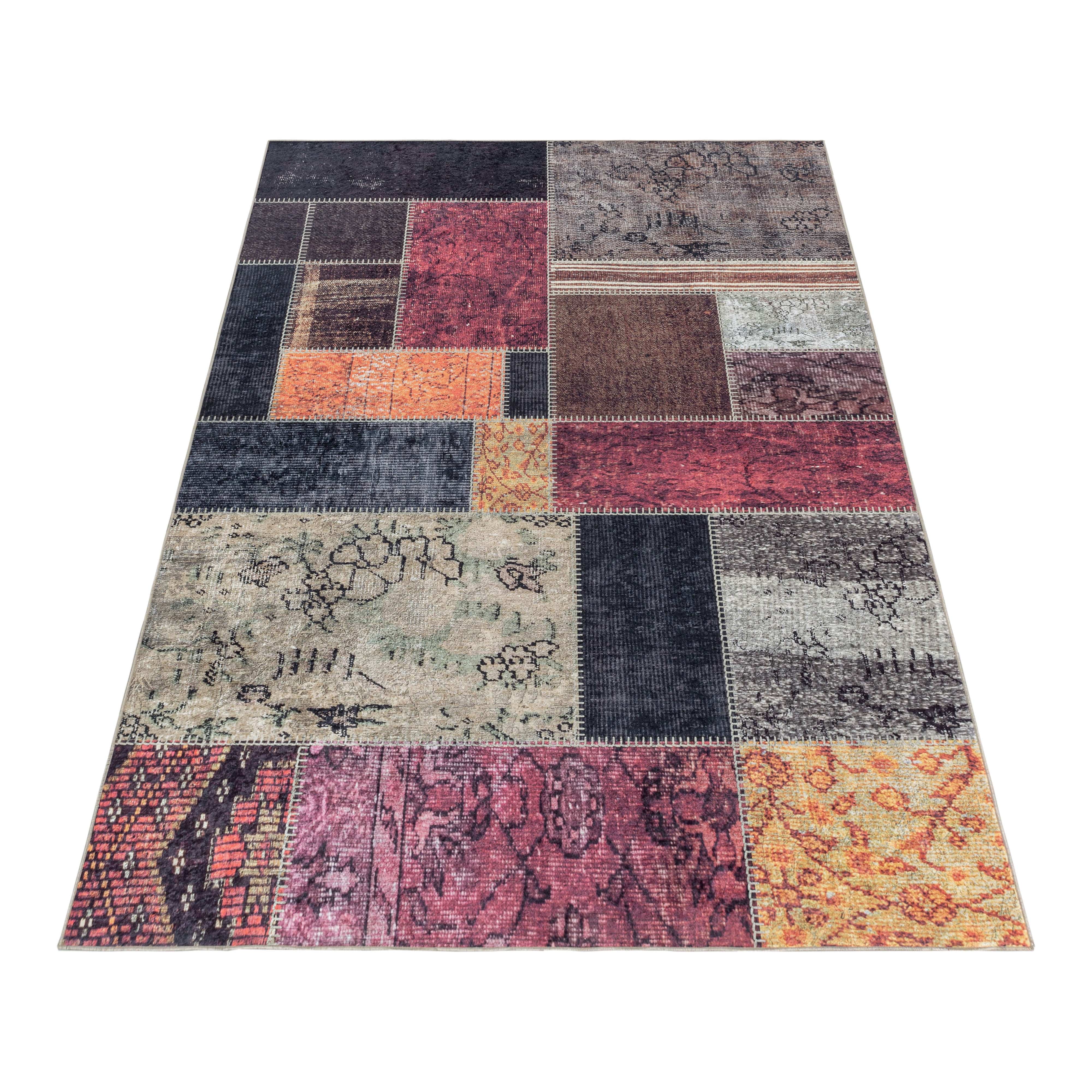 Passatoia Fiesta 4302 Patchwork multicolore (2)