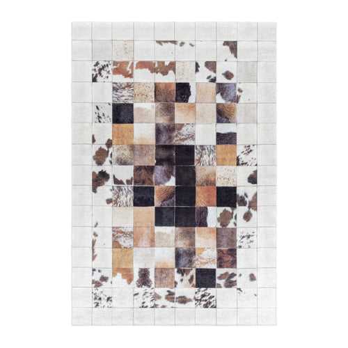 Passatoia Fiesta 4306 Patchwork Bianco & AYYTPCH-FIESTA4306WHITE-TRAVERSA