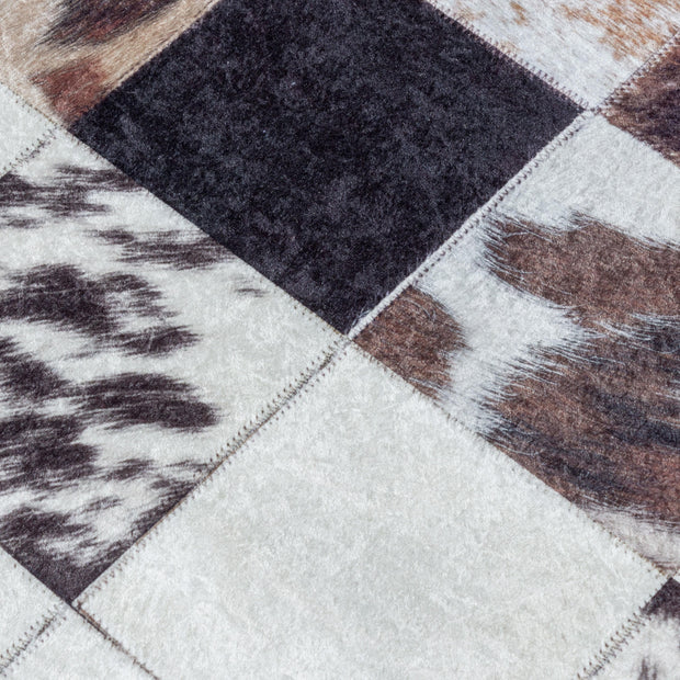 Passatoia Fiesta 4306 Patchwork Bianco (5)
