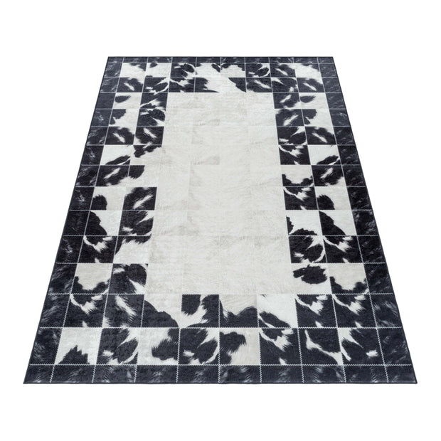Passatoia Fiesta 4307 Patchwork Nero (2)