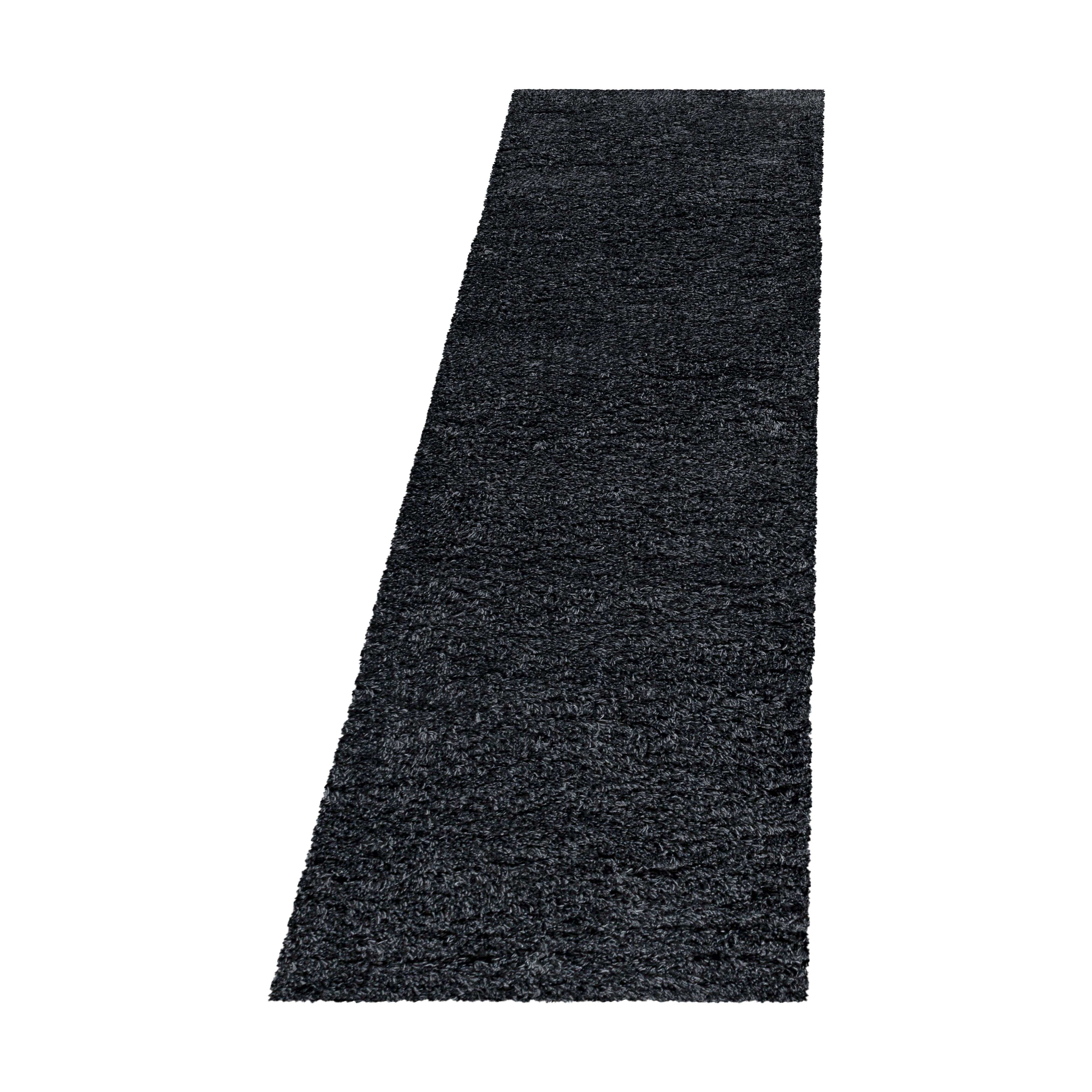 Passatoia Fluffy 3500 Unicolor Antracite & AYYTPCH-FLUFFY3500ANTHRAZIT-TRAVERSA