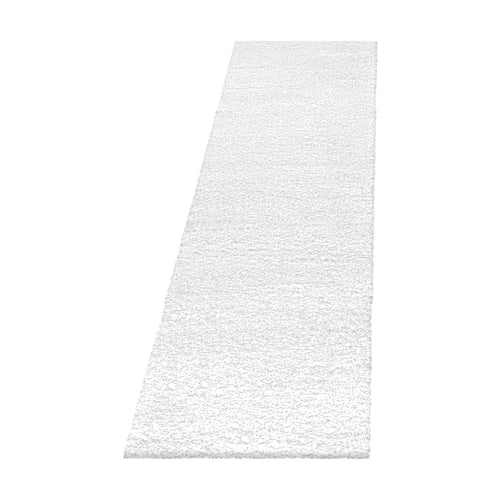 Passatoia Fluffy 3500 Unicolor Bianco & AYYTPCH-FLUFFY3500WHITE-TRAVERSA