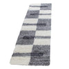 Passatoia Gala 2505 Checkered Gri Grigio & AYYTPCH-GALA2505LIGHTGREY-TRAVERSA