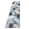 Passatoia Hawaii 1710 Checkered Blu & AYYTPCH-HAWAII1710BLUE-TRAVERSA