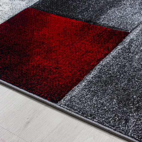 Passatoia Hawaii 1710 Checkered Rosso (1)