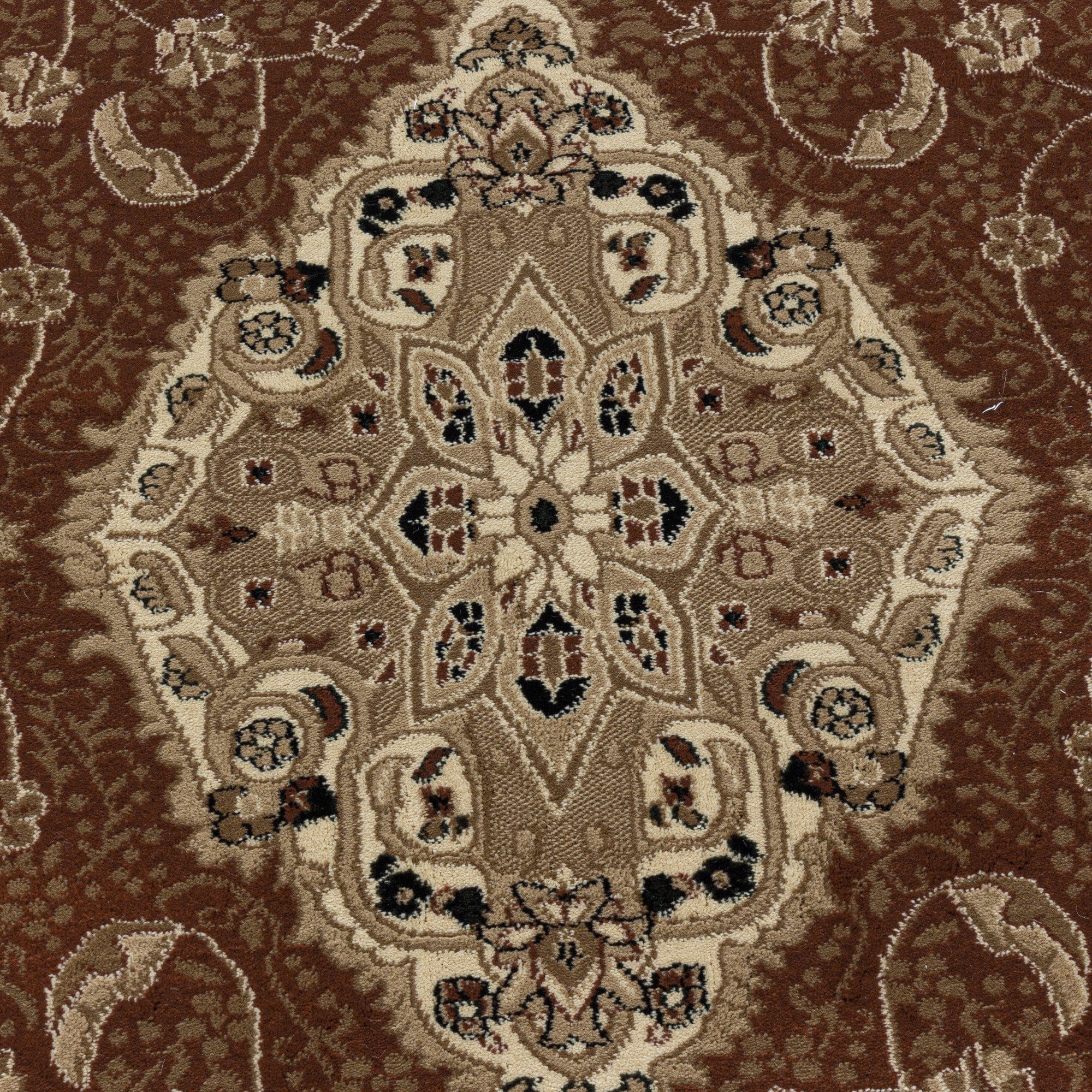 Passatoia Kashmir 2607 Oriental Mattone (5)
