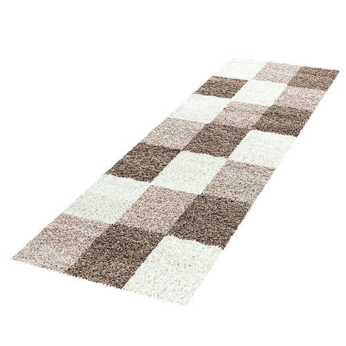 Passatoia Life 1501 Checkered Cappuccino & AYYTPCH-LIFE1501MOCCA-TRAVERSA