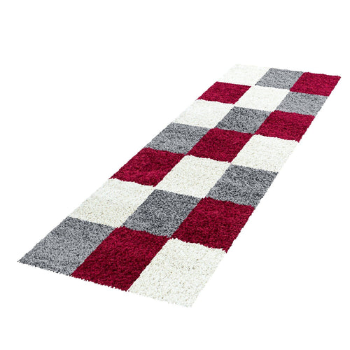 Passatoia Life 1501 Checkered Rosso & AYYTPCH-LIFE1501RED-TRAVERSA