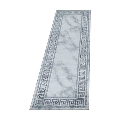 Passatoia Naxos 3818 Marmor Design Argento & AYYTPCH-NAXOS3818SILVER-TRAVERSA