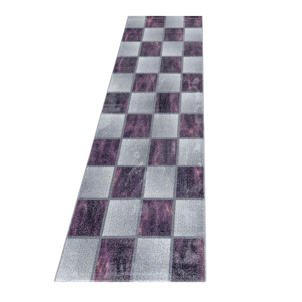 Passatoia Ottawa 4201 Checkered Violetto & AYYTPCH-OTTAWA4201LILA-TRAVERSA