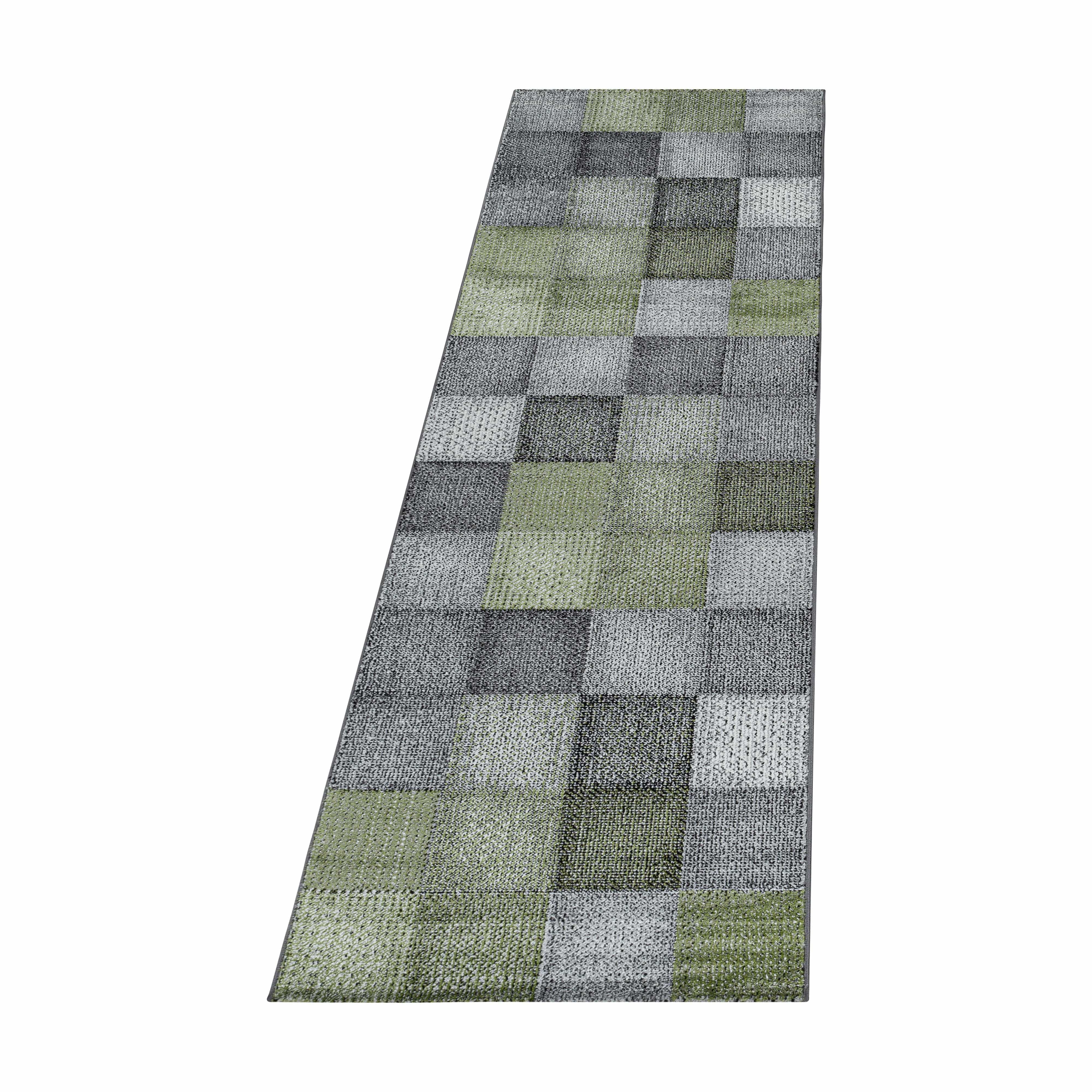 Passatoia Ottawa 4202 Checkered Verde & AYYTPCH-OTTAWA4202GREEN-TRAVERSA