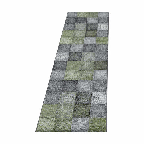 Passatoia Ottawa 4202 Checkered Verde & AYYTPCH-OTTAWA4202GREEN-TRAVERSA