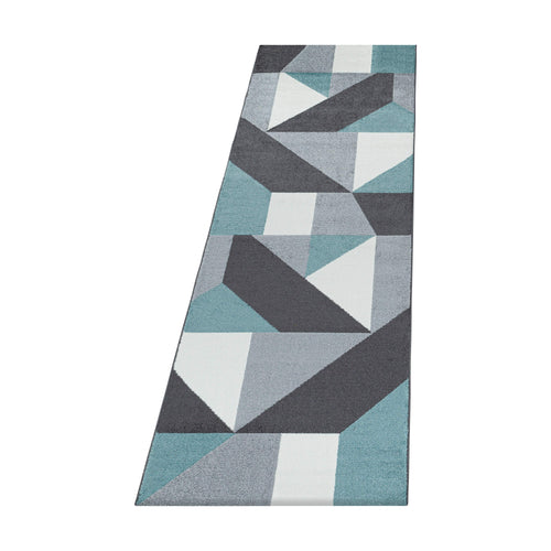 Passatoia Ottawa 4205 Geometric Blu & AYYTPCH-OTTAWA4205BLUE-TRAVERSA