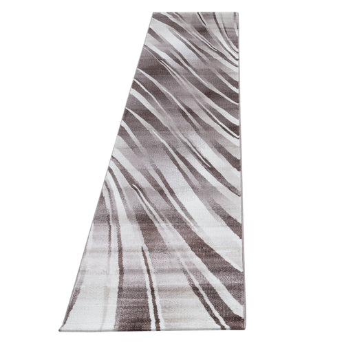 Passatoia Parma 9210 Abstract Waves Marrone & AYYTPCH-PARMA9210BROWN-TRAVERSA