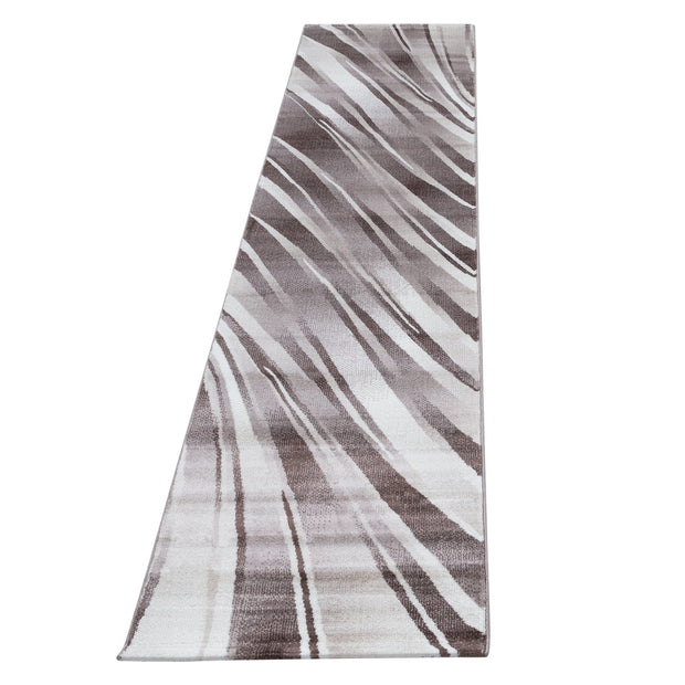 Passatoia Parma 9210 Abstract Waves Marrone & AYYTPCH-PARMA9210BROWN-TRAVERSA