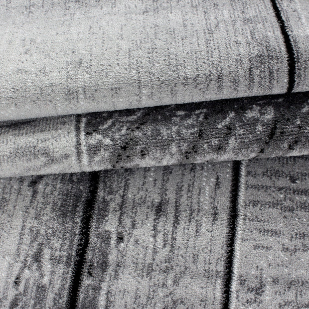 Passatoia Parma 9260 3D Wood Nero (5)