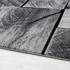Passatoia Parma 9260 3D Wood Nero (3)
