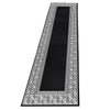 Passatoia Parma 9340 Meander Nero & AYYTPCH-PARMA9340BLACK-TRAVERSA