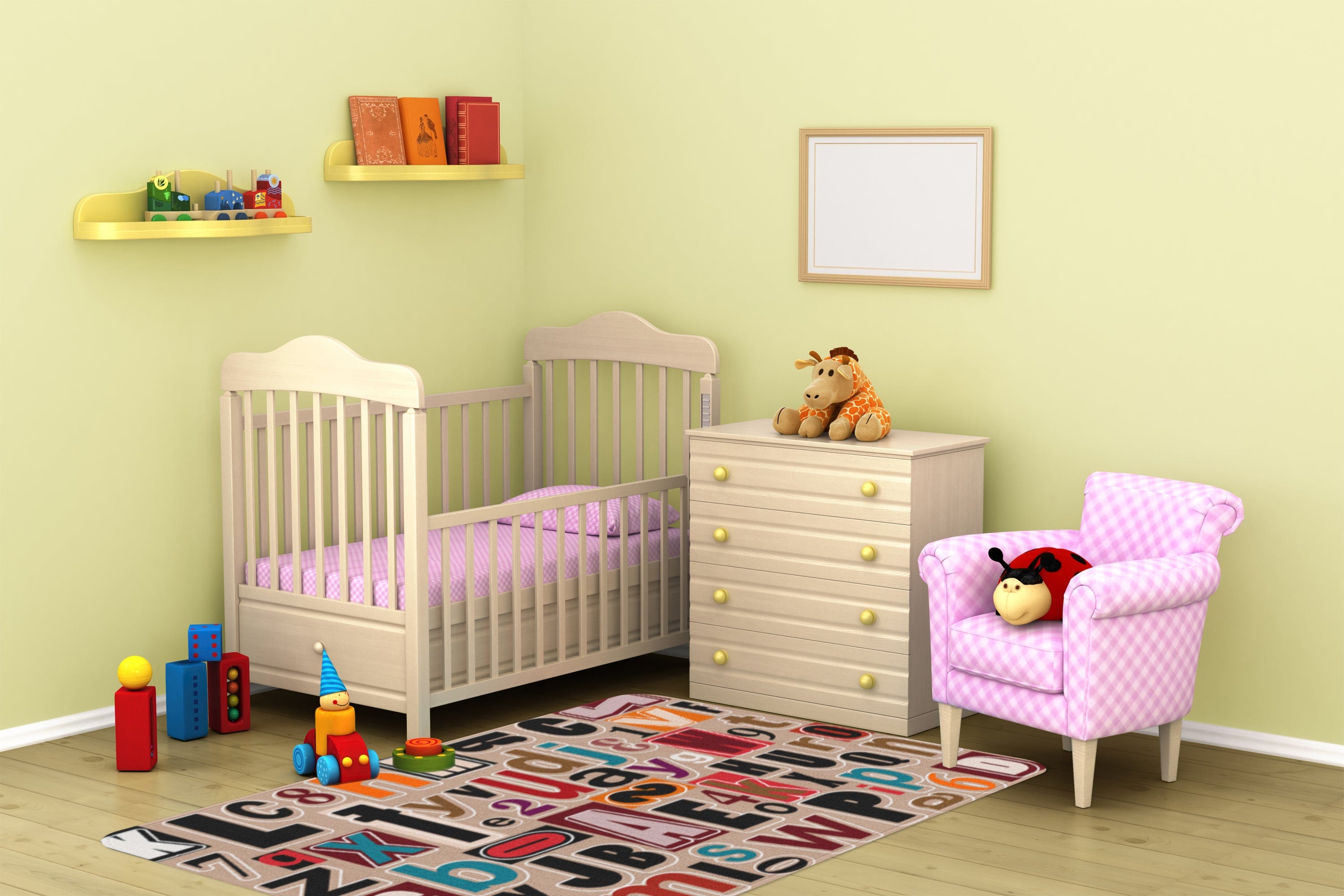 Passatoia per bambini Aiml 1014 Multicolore