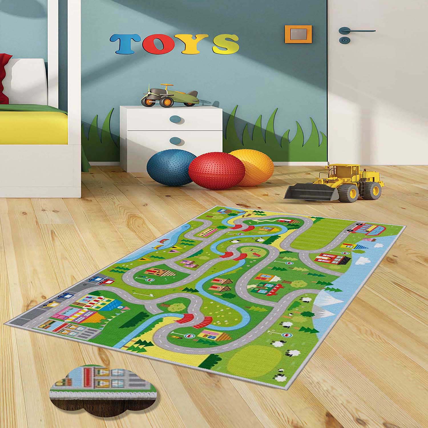 Passatoia per bambini Albeni 509 Multicolore