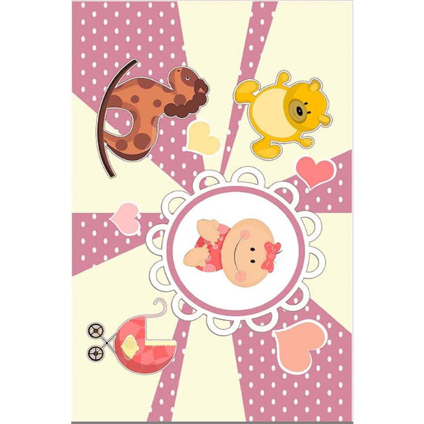 Passatoia per bambini Baharay 520 Multicolore (1)