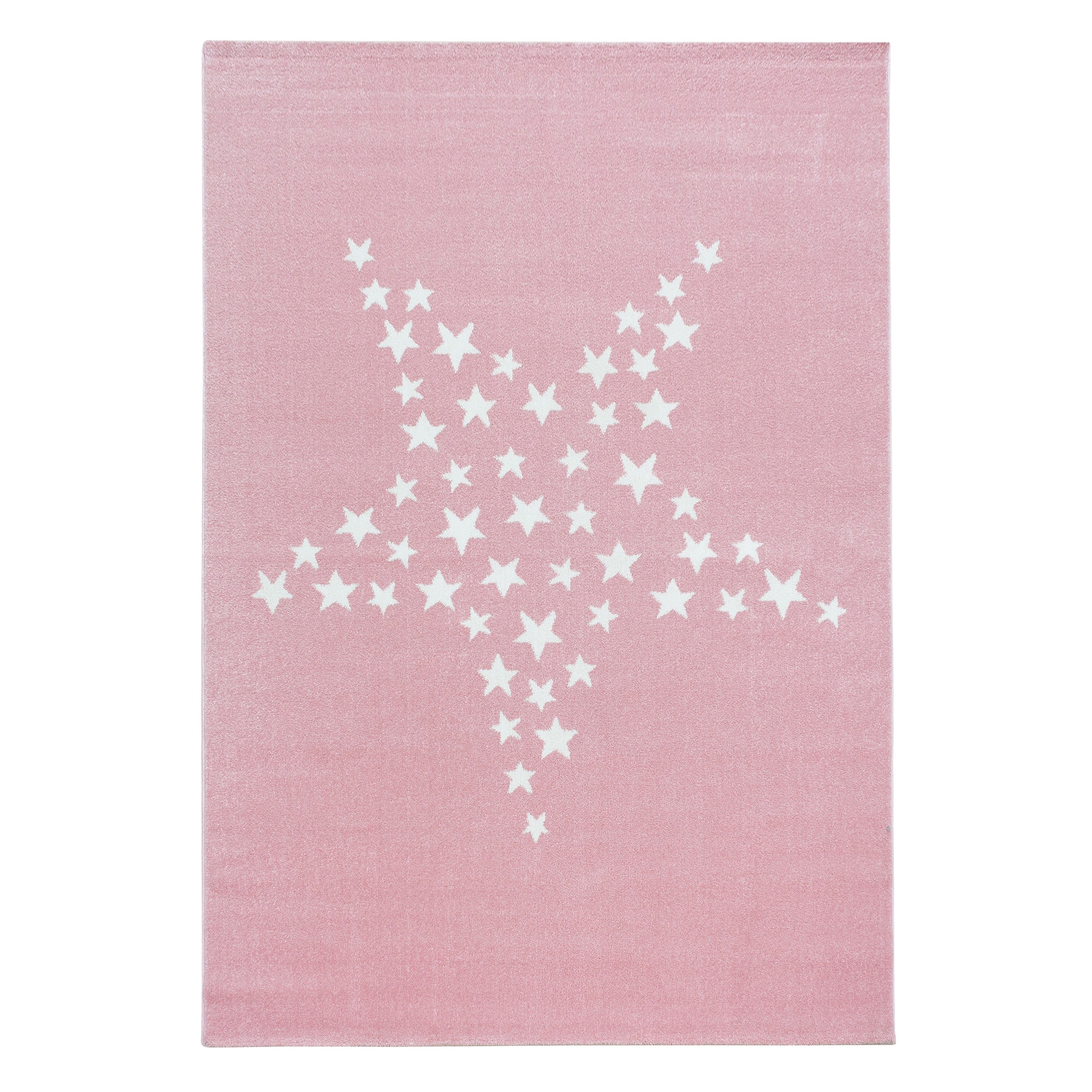 Passatoia per bambini Bambi 0870 Stars Rosa & AYYTPCH-BAMBI0870PINK-TRAVERSA
