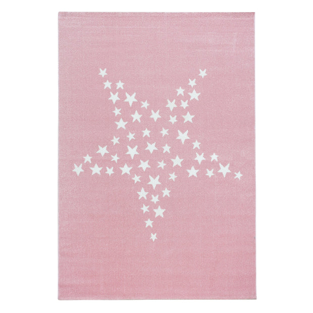 Passatoia per bambini Bambi 0870 Stars Rosa & AYYTPCH-BAMBI0870PINK-TRAVERSA