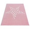Passatoia per bambini Bambi 0870 Stars Rosa (2)