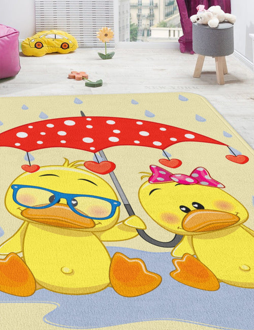 Passatoia per bambini Ducks 2016 Multicolore