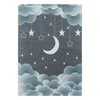 Passatoia per bambini Funny 2101 Stars Blu & AYYTPCH-FUNNY2101BLUE-TRAVERSA