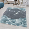 Passatoia per bambini Funny 2101 Stars Blu (1)