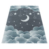 Passatoia per bambini Funny 2101 Stars Blu (2)