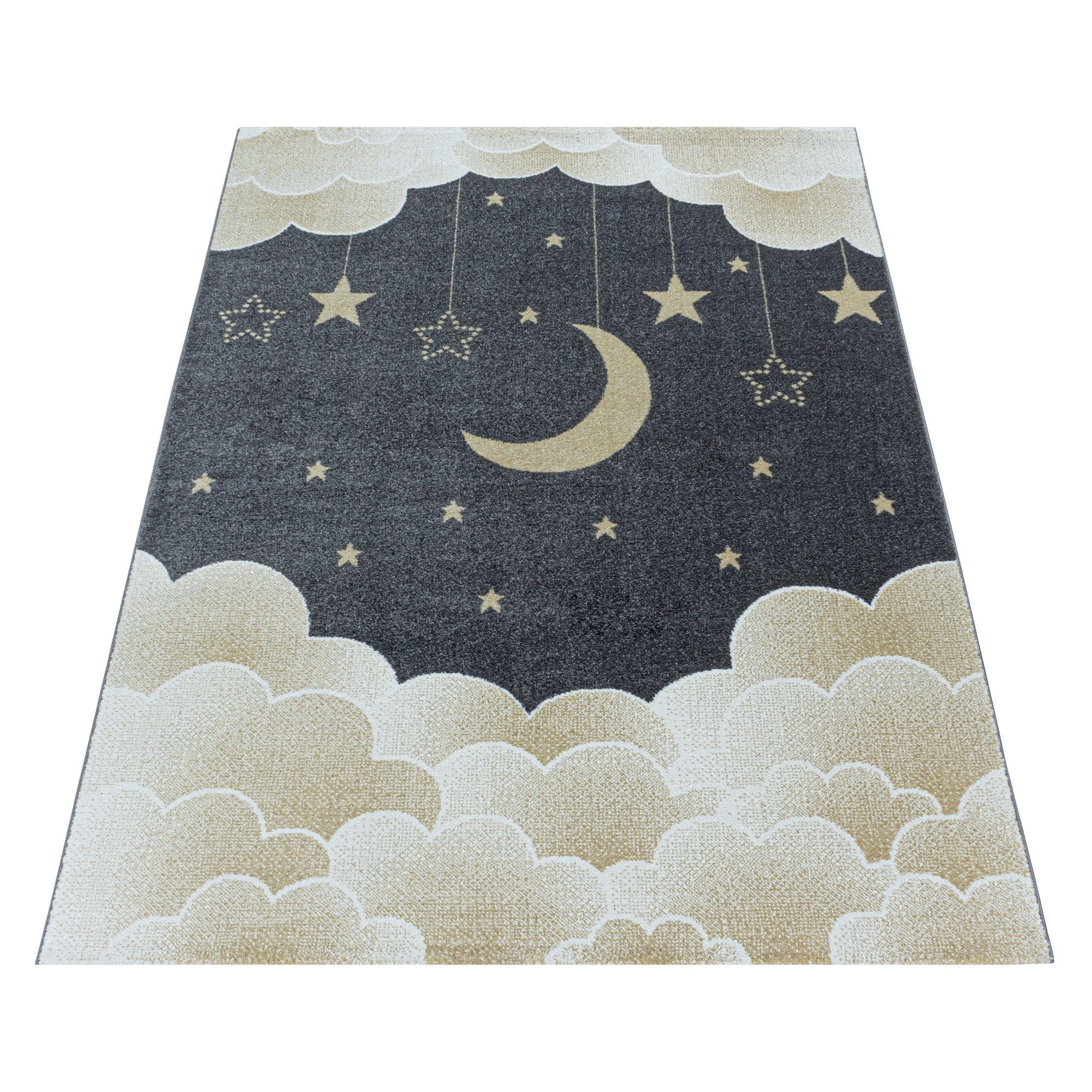 Passatoia per bambini Funny 2101 Stars Giallo (2)