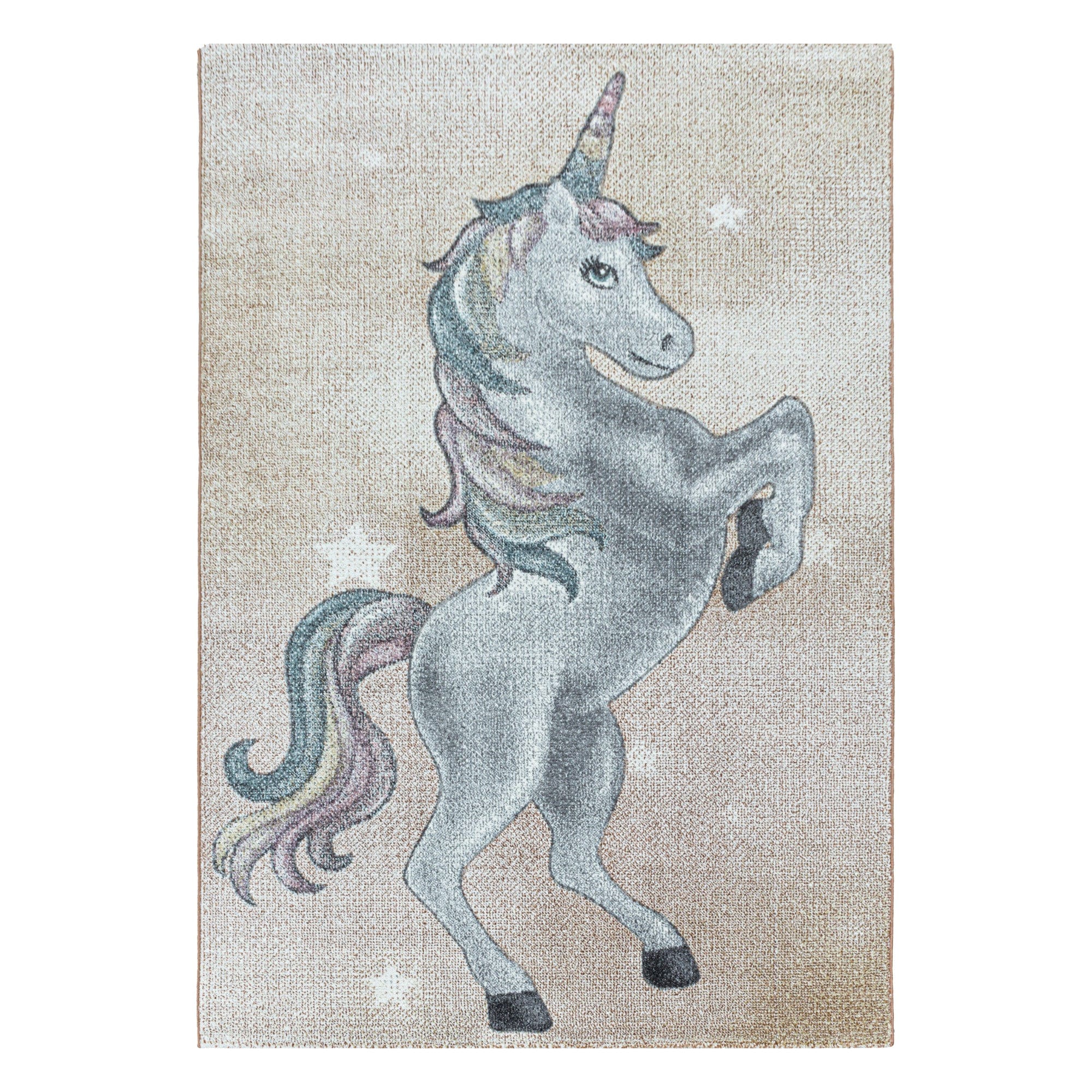 Passatoia per bambini Funny 2102 Unicorn Giallo & AYYTPCH-FUNNY2102YELLOW-TRAVERSA