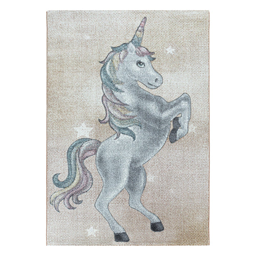 Passatoia per bambini Funny 2102 Unicorn Giallo & AYYTPCH-FUNNY2102YELLOW-TRAVERSA