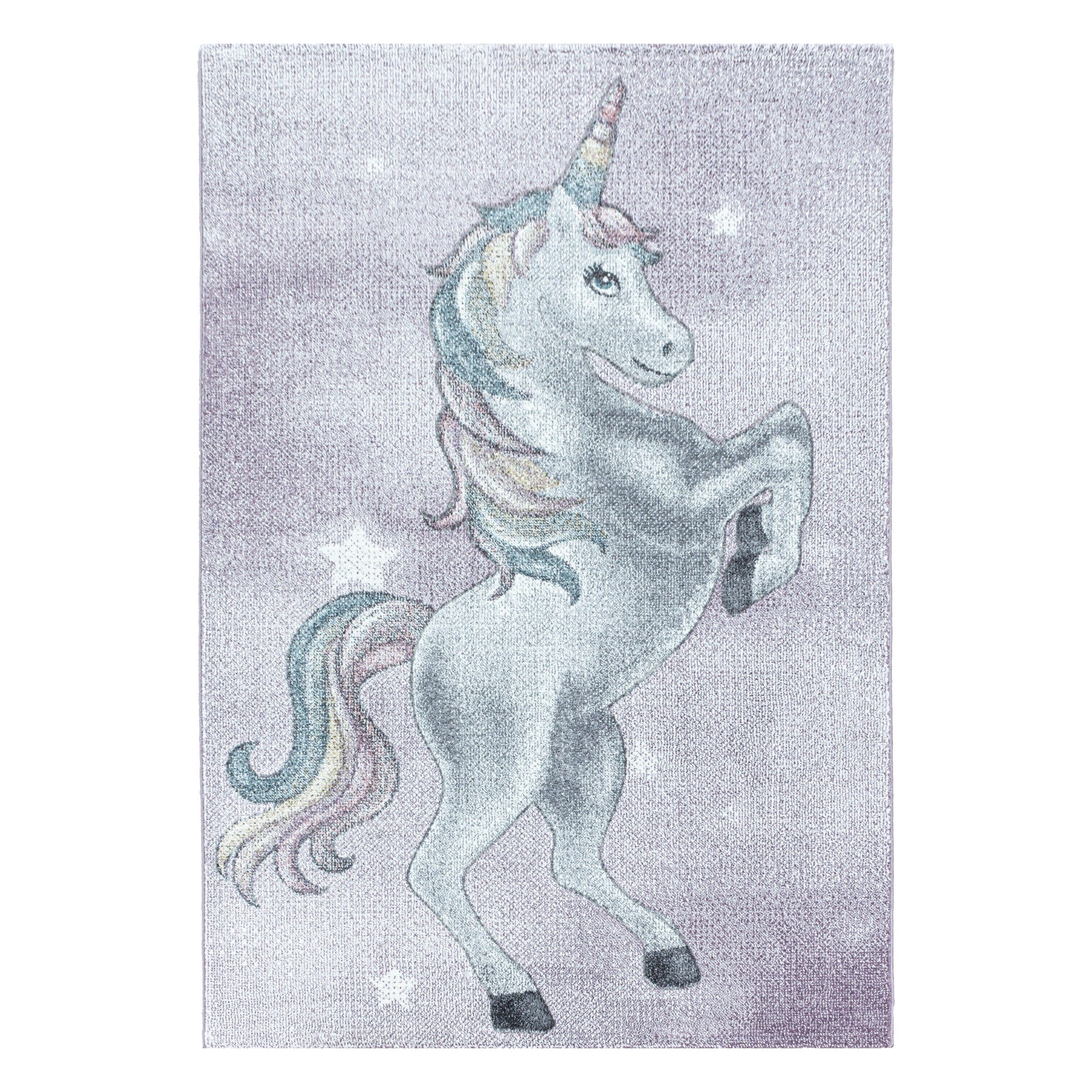 Passatoia per bambini Funny 2102 Unicorn Violetto & AYYTPCH-FUNNY2102VIOLET-TRAVERSA