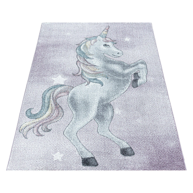 Passatoia per bambini Funny 2102 Unicorn Violetto (2)