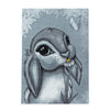 Passatoia per bambini Funny 2103 Sweet Bunny Blu & AYYTPCH-FUNNY2103BLUE-TRAVERSA