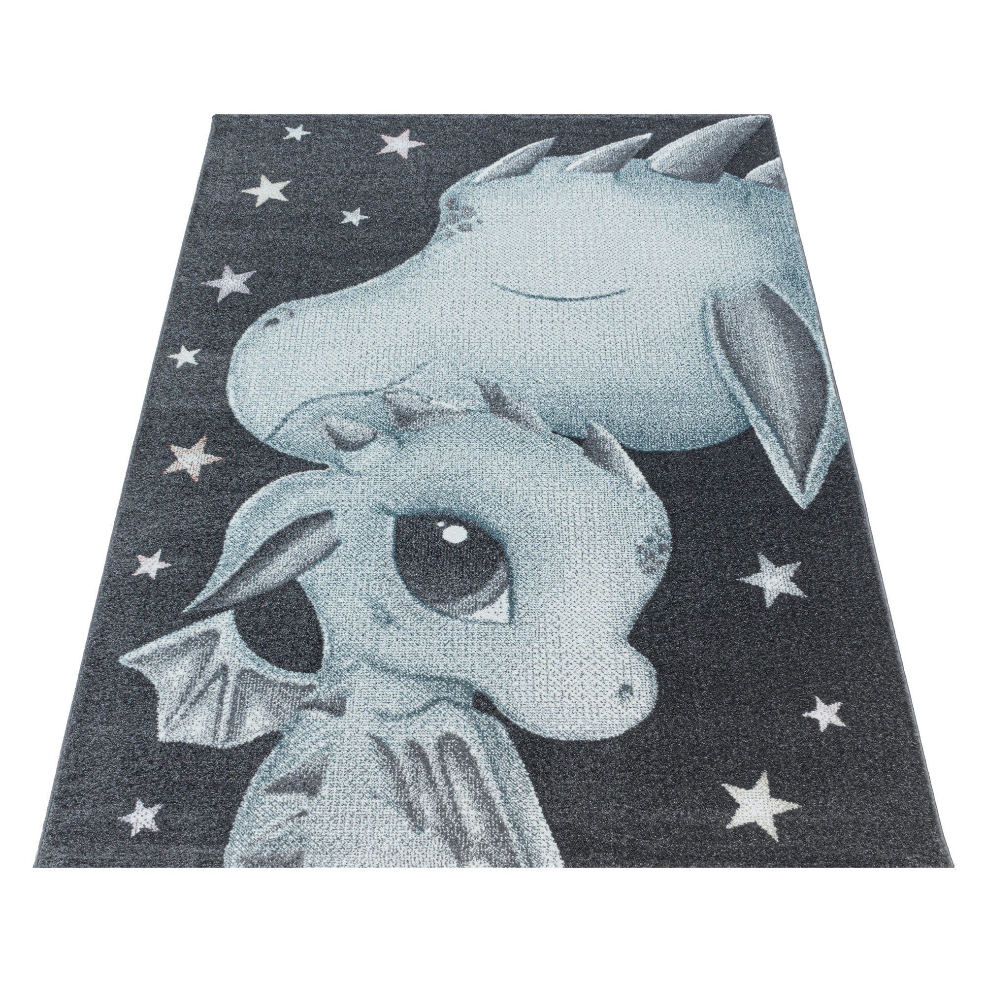 Passatoia per bambini Funny 2107 Dragon Blu (2)
