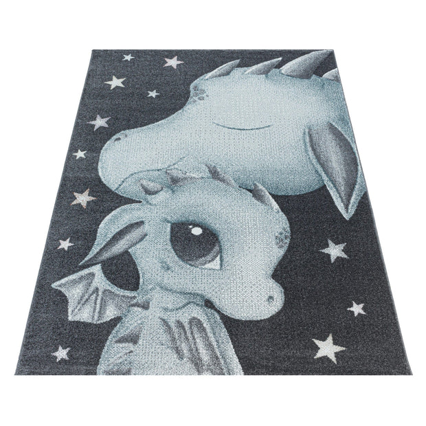 Passatoia per bambini Funny 2107 Dragon Blu (2)