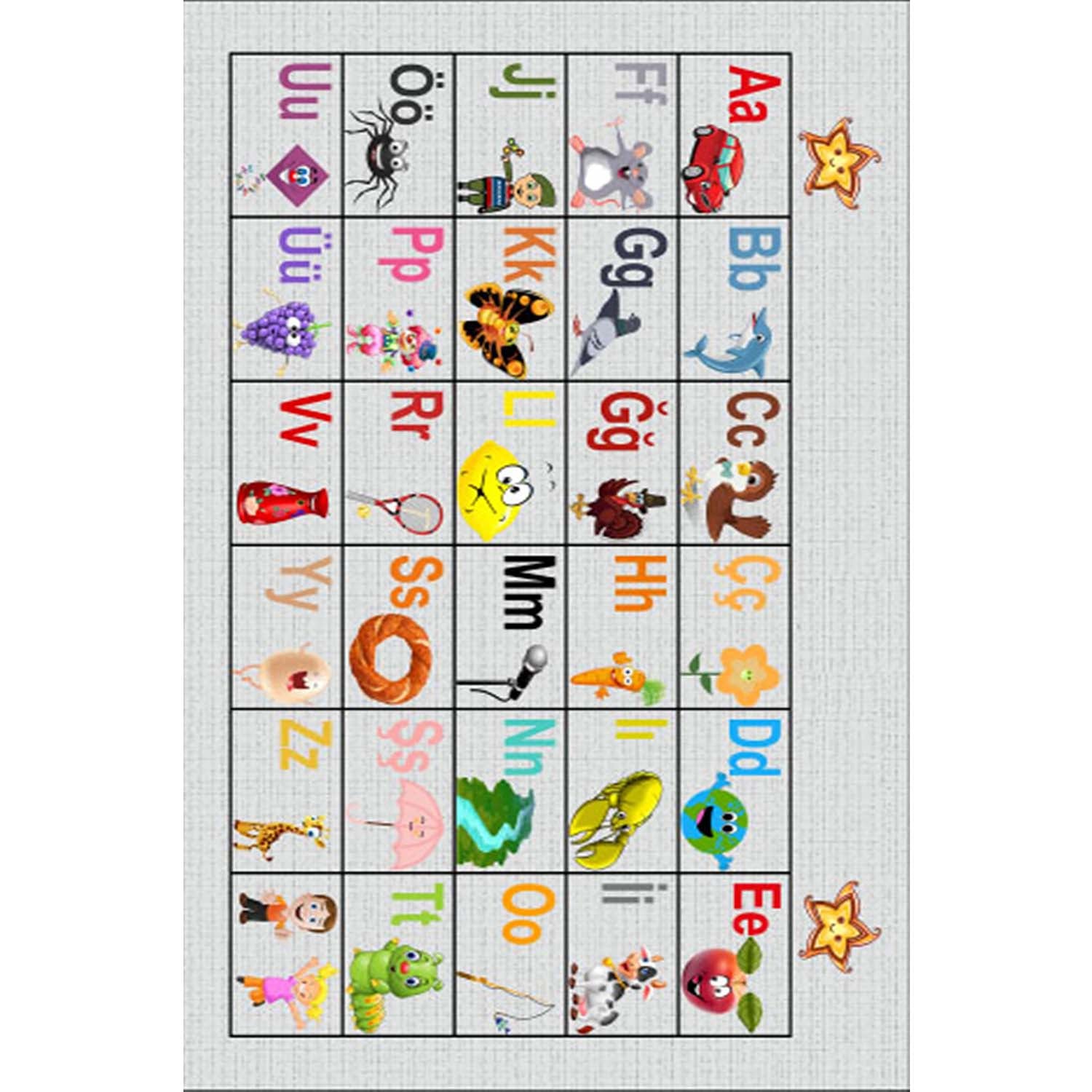 Passatoia per bambini Heyboli 612 Multicolore (1)