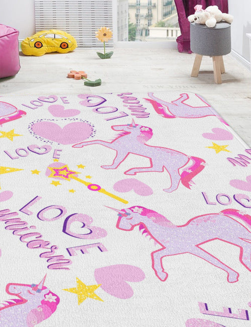 Passatoia per bambini Horses 2035 Multicolore