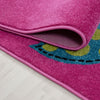 Passatoia per bambini Kids 0420 Owl Violetto (4)