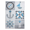 Passatoia per bambini Kids 0510 Pirate Grigio & AYYTPCH-KIDS0510GREY-TRAVERSA