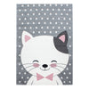 Passatoia per bambini Kids 0550 Cute Cat Rosa & AYYTPCH-KIDS0550PINK-TRAVERSA