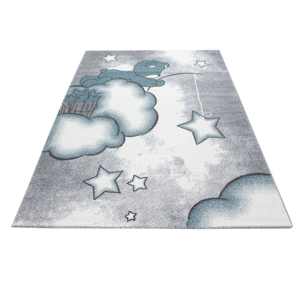 Passatoia per bambini Kids 0580 Bear Blu (2)