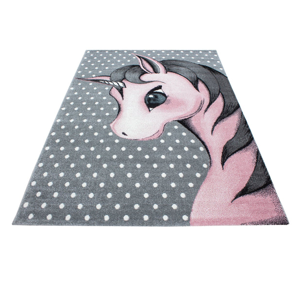 Passatoia per bambini Kids 0590 Unicorn Rosa (2)