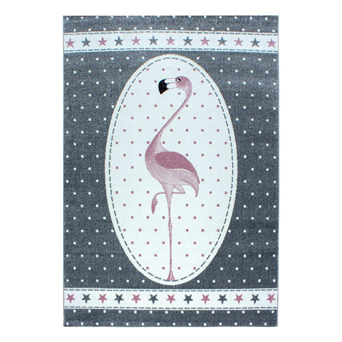 Passatoia per bambini Kids 0630 Flamingo Rosa & AYYTPCH-KIDS0630PINK-TRAVERSA